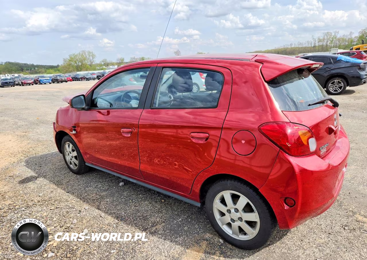 2014 Mitsubishi Mirage Es VIN:ML32A4HJ0EH026099 - 2