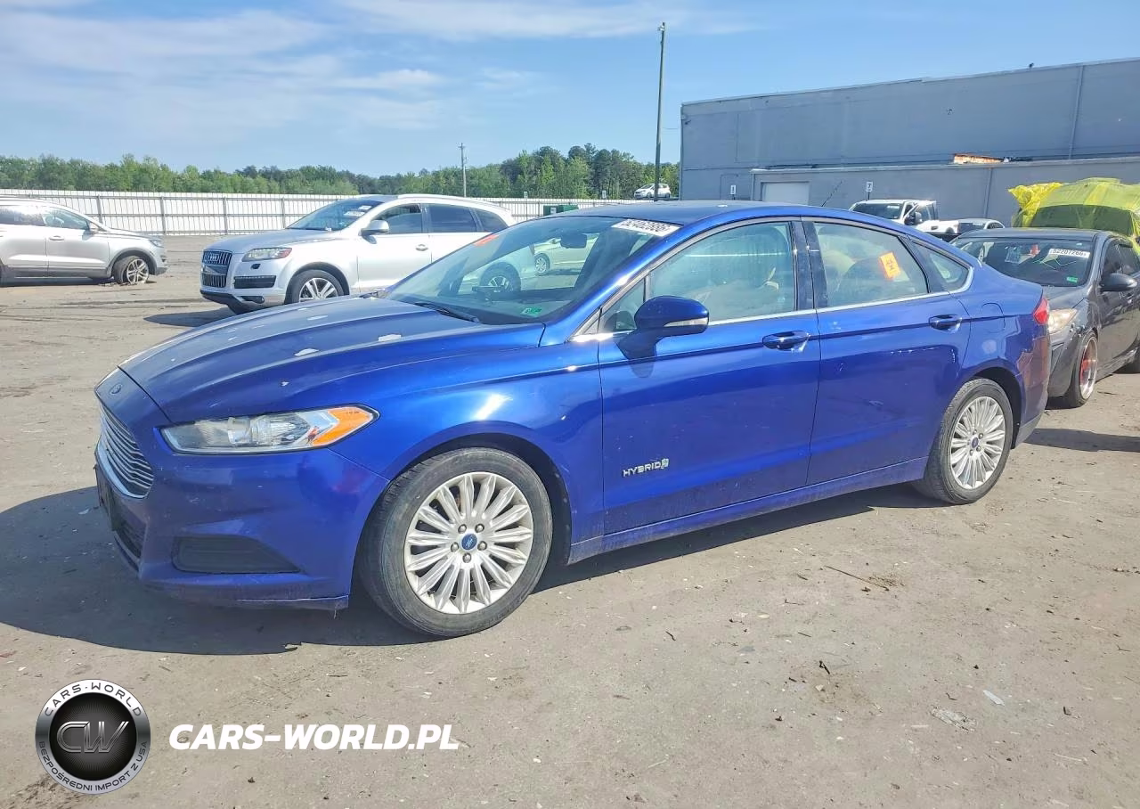 2013 Ford Fusion Se Hybrid