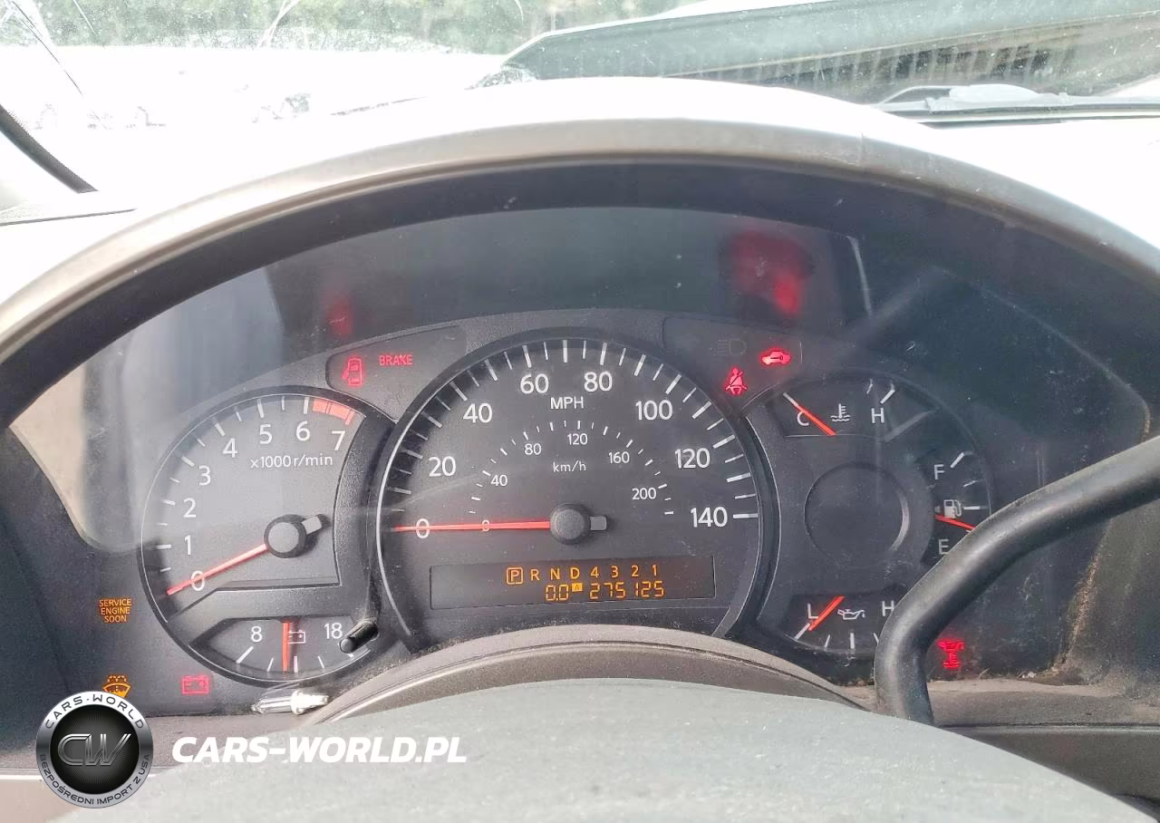 2004 Nissan Titan Xe VIN:1N6AA07AX4N592321 - 9