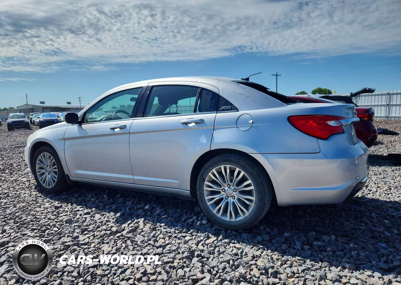 2012 Chrysler 200 Lx VIN:1C3CCBAB9CN274115 - 2