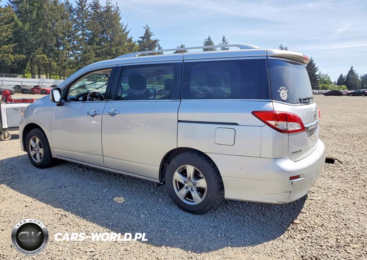 2017 Nissan Quest Sv VIN:JN8AE2KP6H9166966 - 2