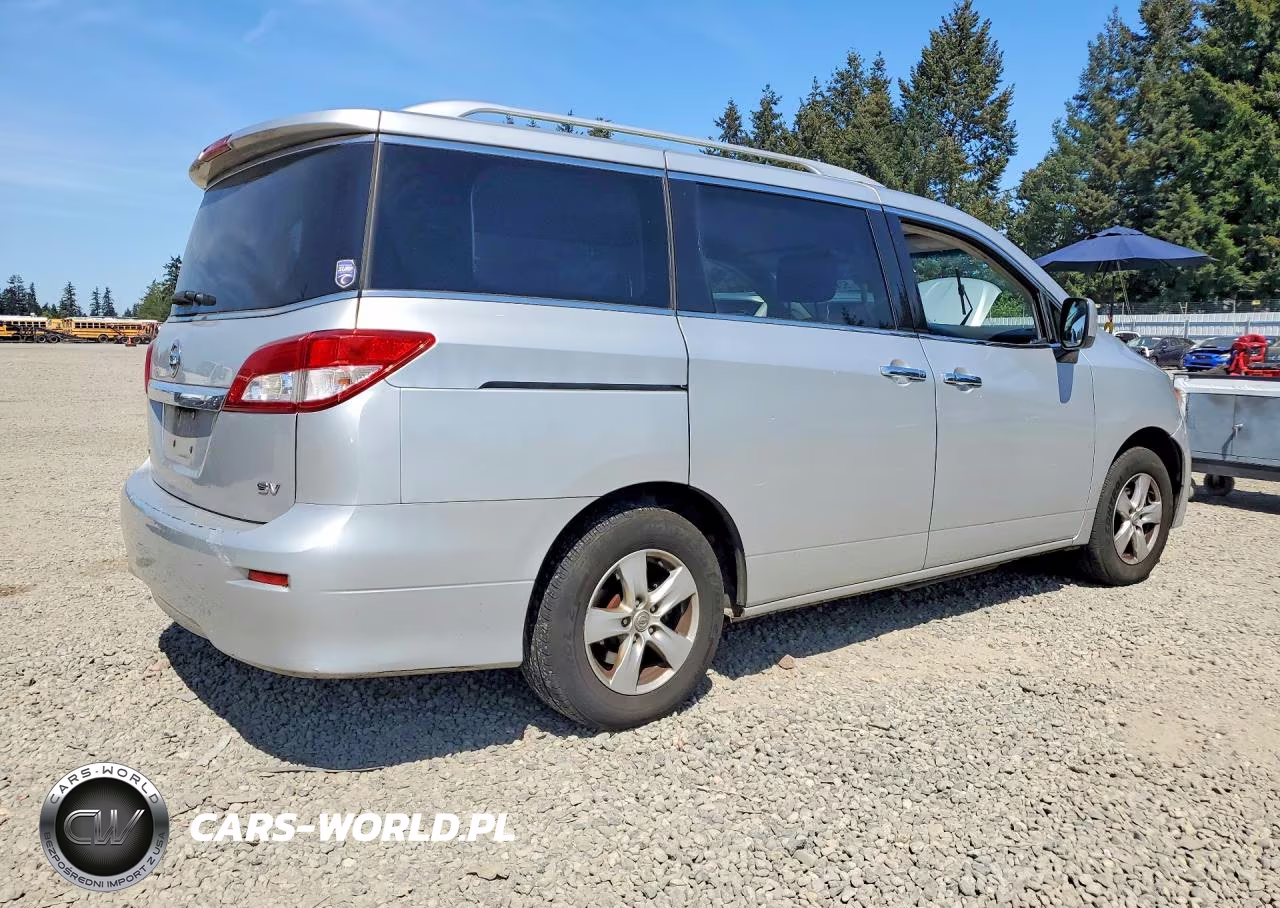 2017 Nissan Quest Sv VIN:JN8AE2KP6H9166966 - 3