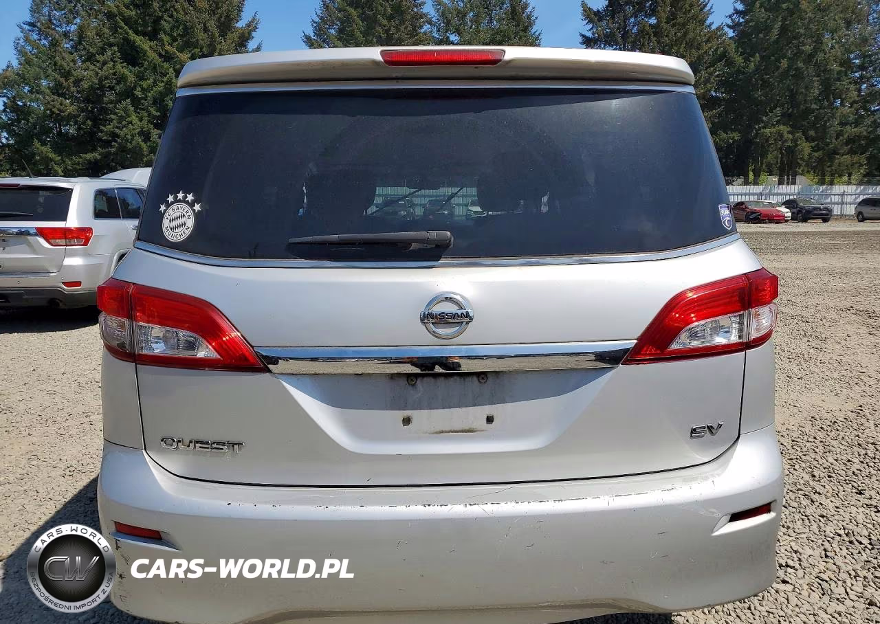 2017 Nissan Quest Sv VIN:JN8AE2KP6H9166966 - 6