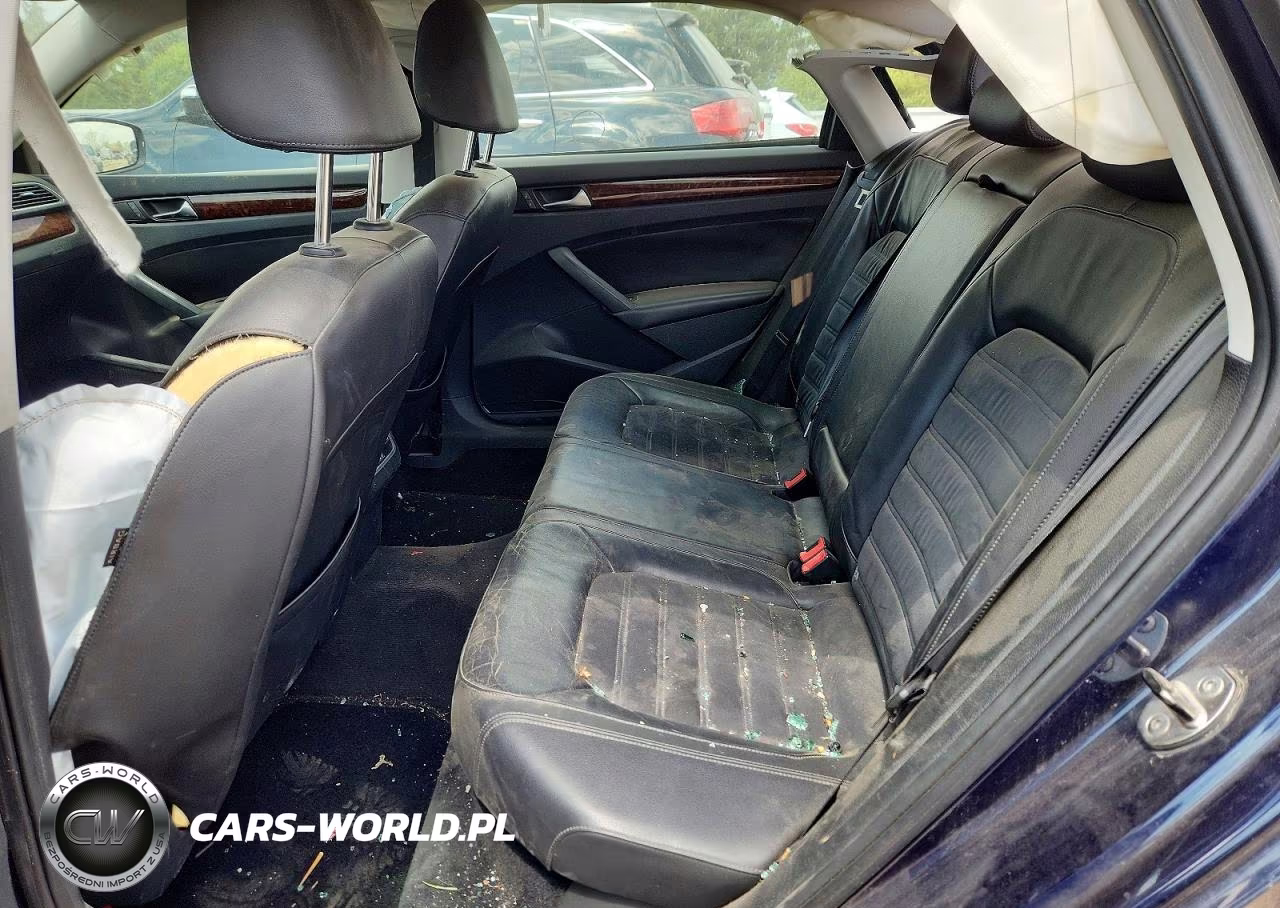 2013 Volkswagen Passat Sel VIN:1VWCN7A38DC138273 - 10