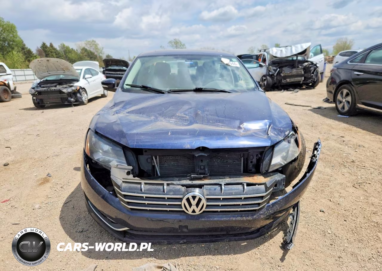 2013 Volkswagen Passat Sel VIN:1VWCN7A38DC138273 - 5