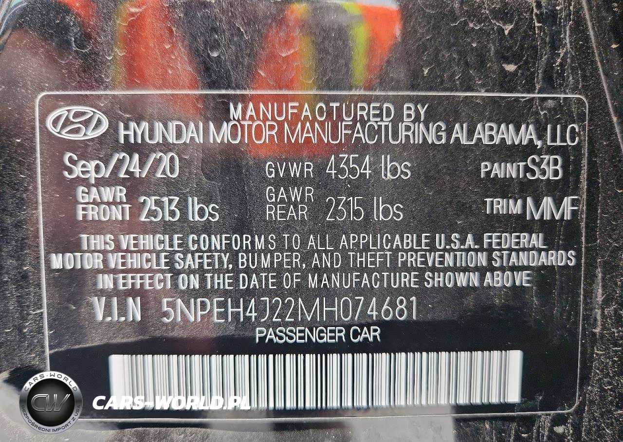 2021 Hyundai Sonata Limited VIN:5NPEH4J22MH074681 - 12