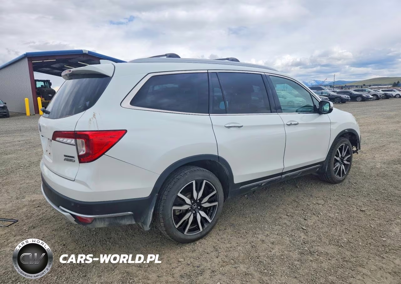 2022 Honda Pilot Touring VIN:5FNYF6H63NB057959 - 3