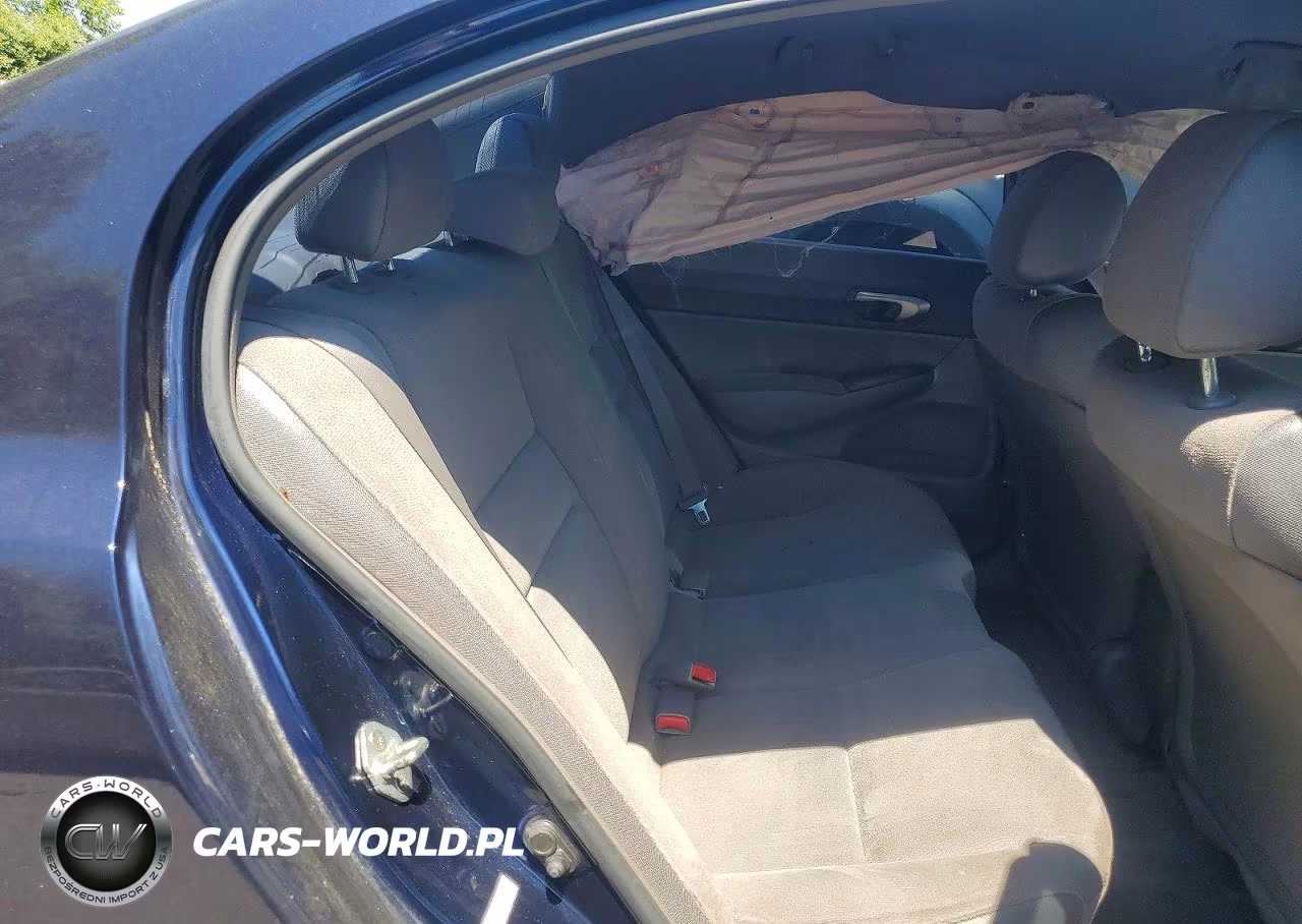 2008 Honda Civic Lx VIN:2HGFA165X8H510378 - 10