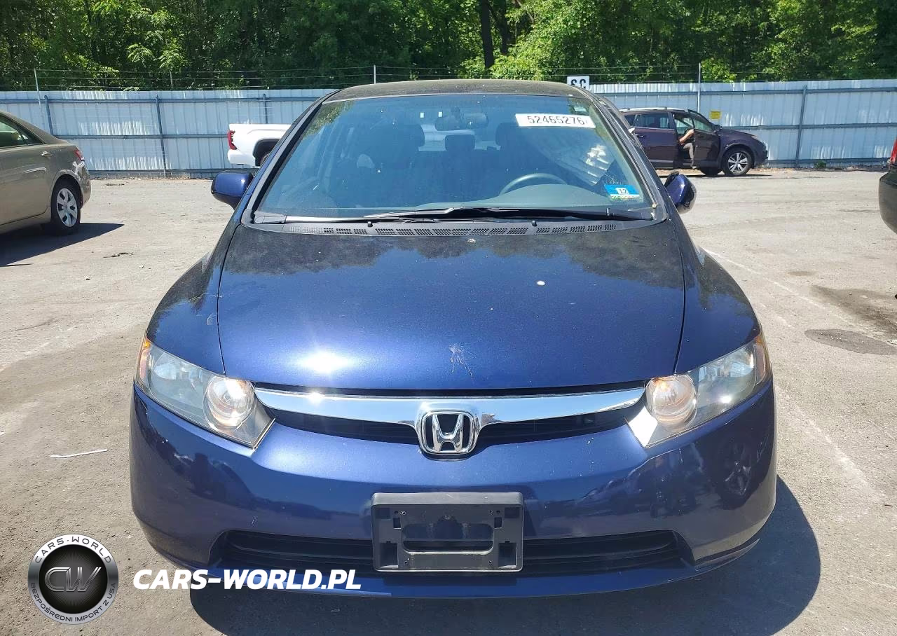 2008 Honda Civic Lx VIN:2HGFA165X8H510378 - 5
