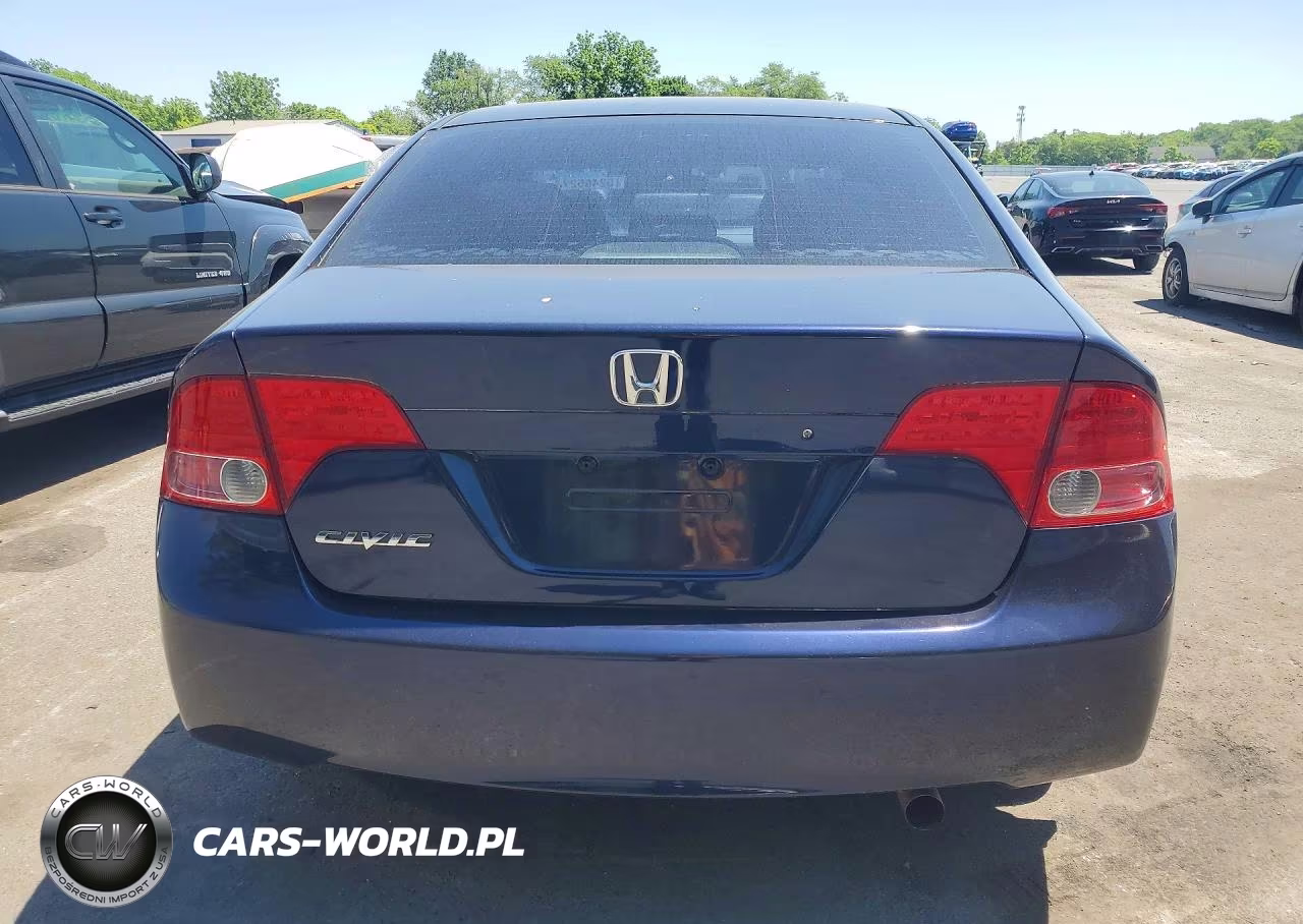 2008 Honda Civic Lx VIN:2HGFA165X8H510378 - 6