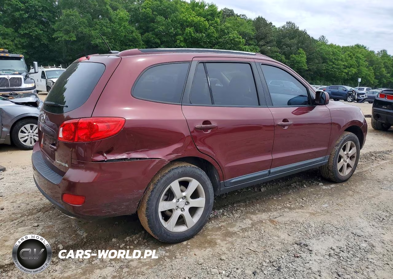 2008 Hyundai Santa Fe Se VIN:5NMSH13E98H185840 - 3