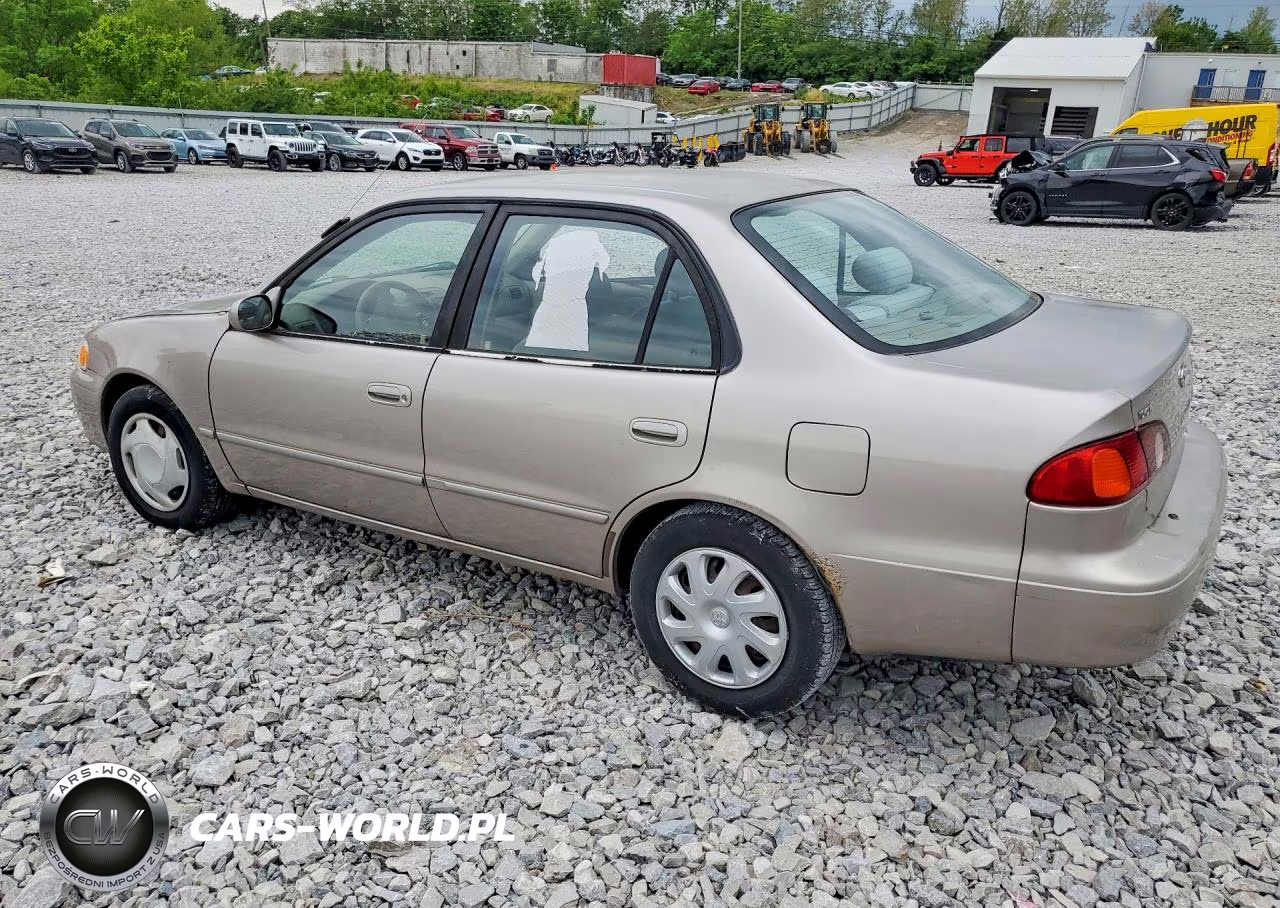 2002 Toyota Corolla Le VIN:2T1BR12E72C562323 - 2