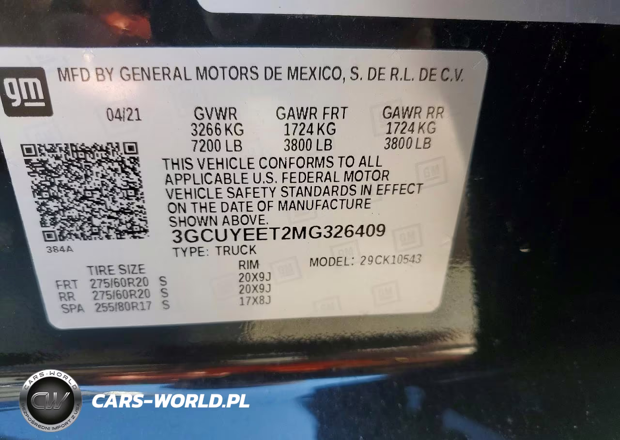 2021 Chevrolet Silverado K1500 Rst VIN:3GCUYEET2MG326409 - 12