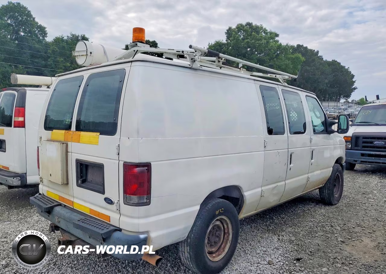 2008 Ford Econoline E350 Super Duty Van VIN:1FTSE34L28DA26877 - 3
