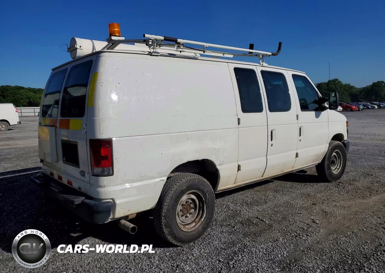 2008 Ford Econoline E350 Super Duty Van VIN:1FTSE34L48DA26931 - 3