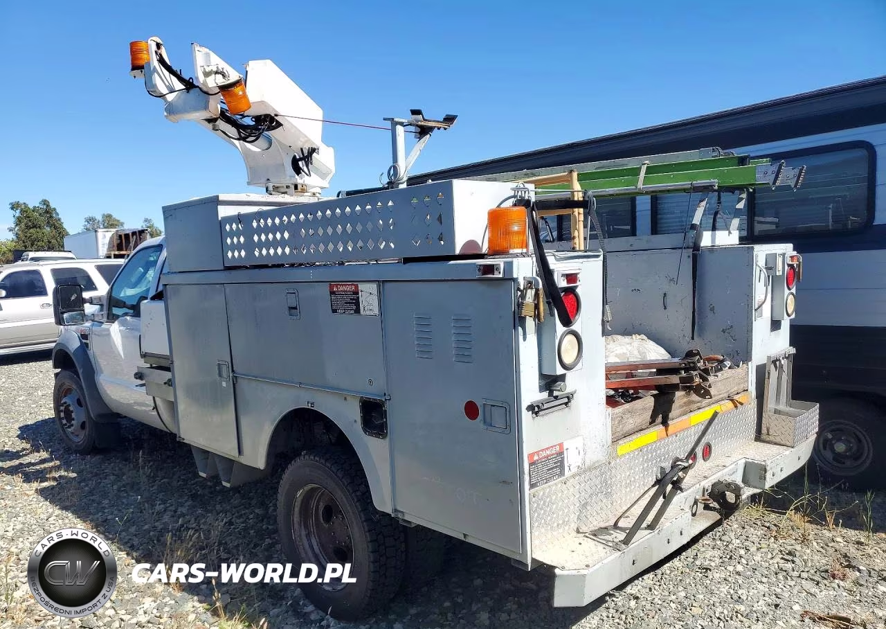 2008 Ford F450 Super Duty Bucket Truck VIN:1FD4F46YX8EB87083 - 2