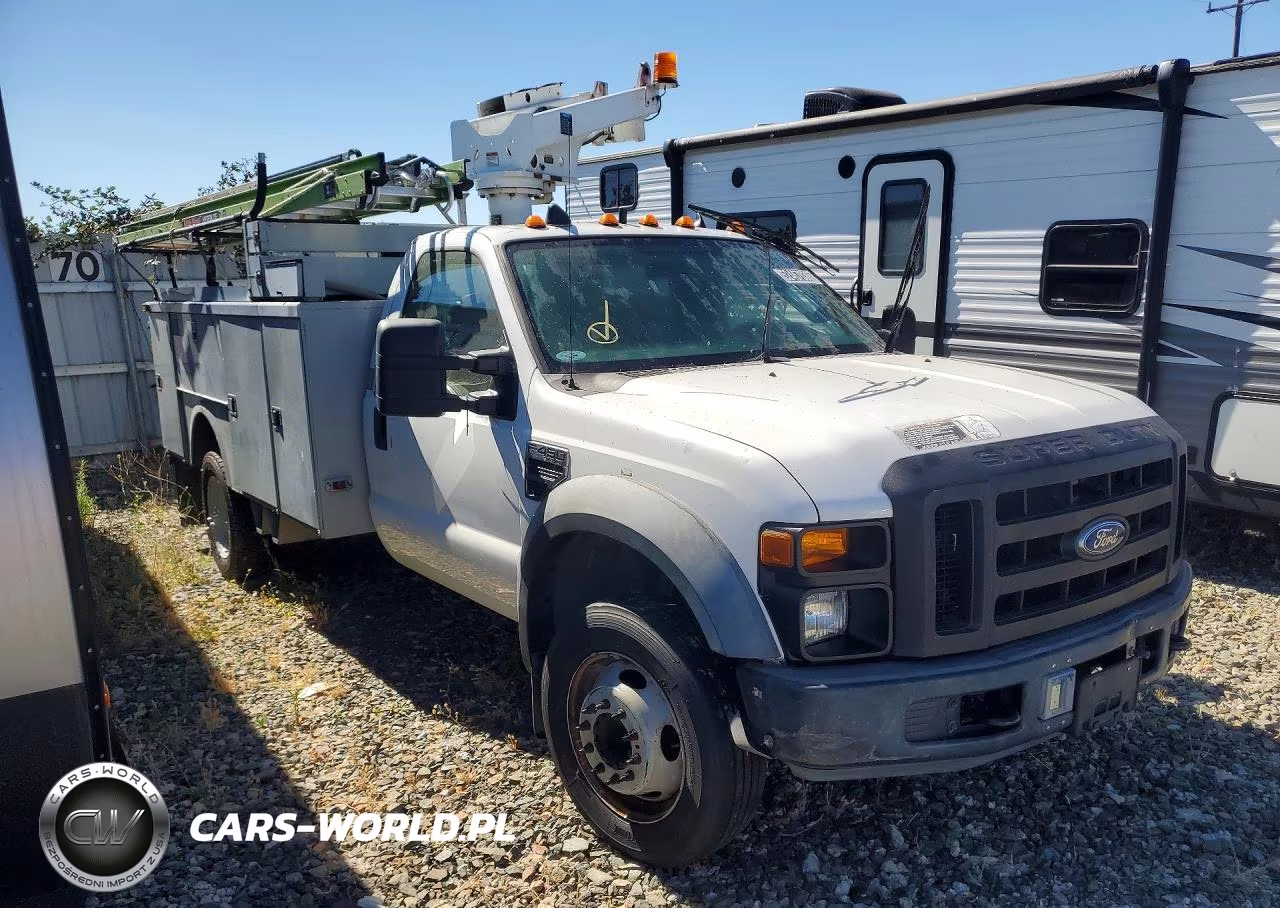 2008 Ford F450 Super Duty Bucket Truck VIN:1FD4F46YX8EB87083 - 4