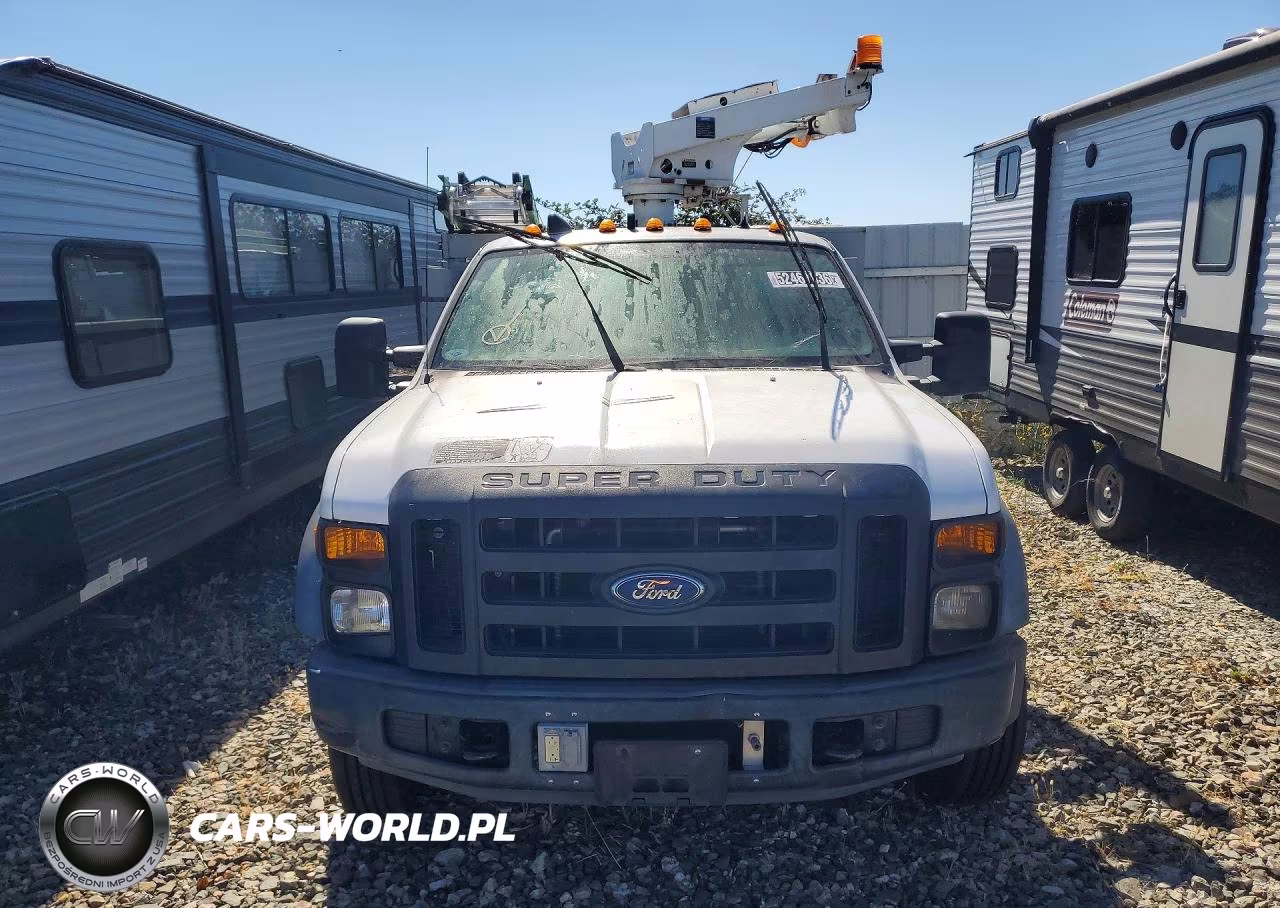 2008 Ford F450 Super Duty Bucket Truck VIN:1FD4F46YX8EB87083 - 5