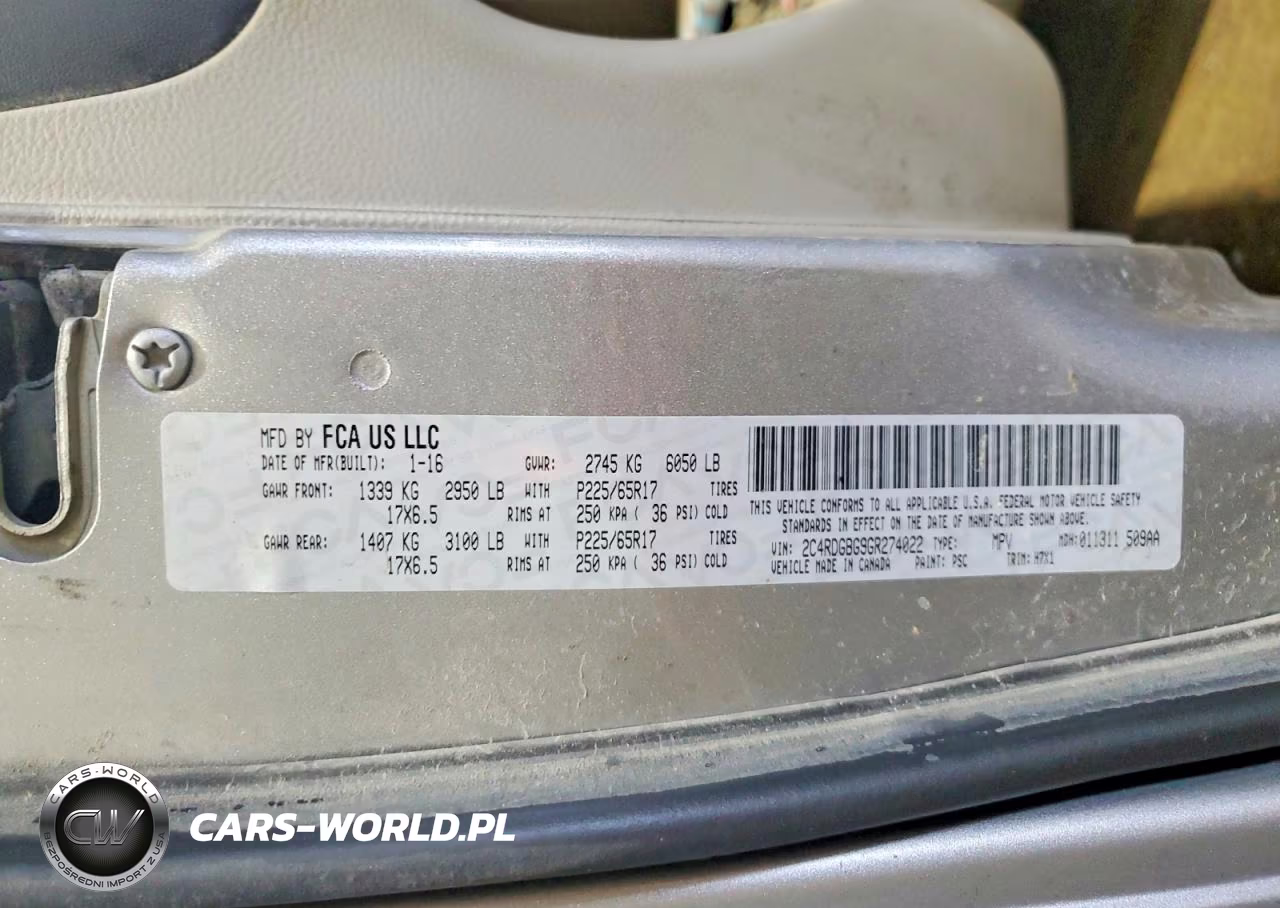 2016 Dodge Grand Caravan Se VIN:2C4RDGBG9GR274022 - 13