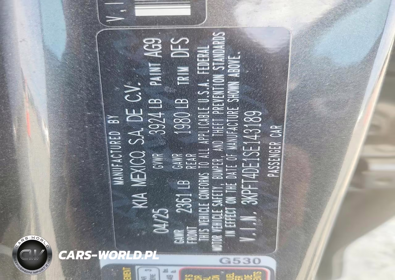 2025 Kia K4 Lx VIN:3KPFT4DE1SE143189 - 12