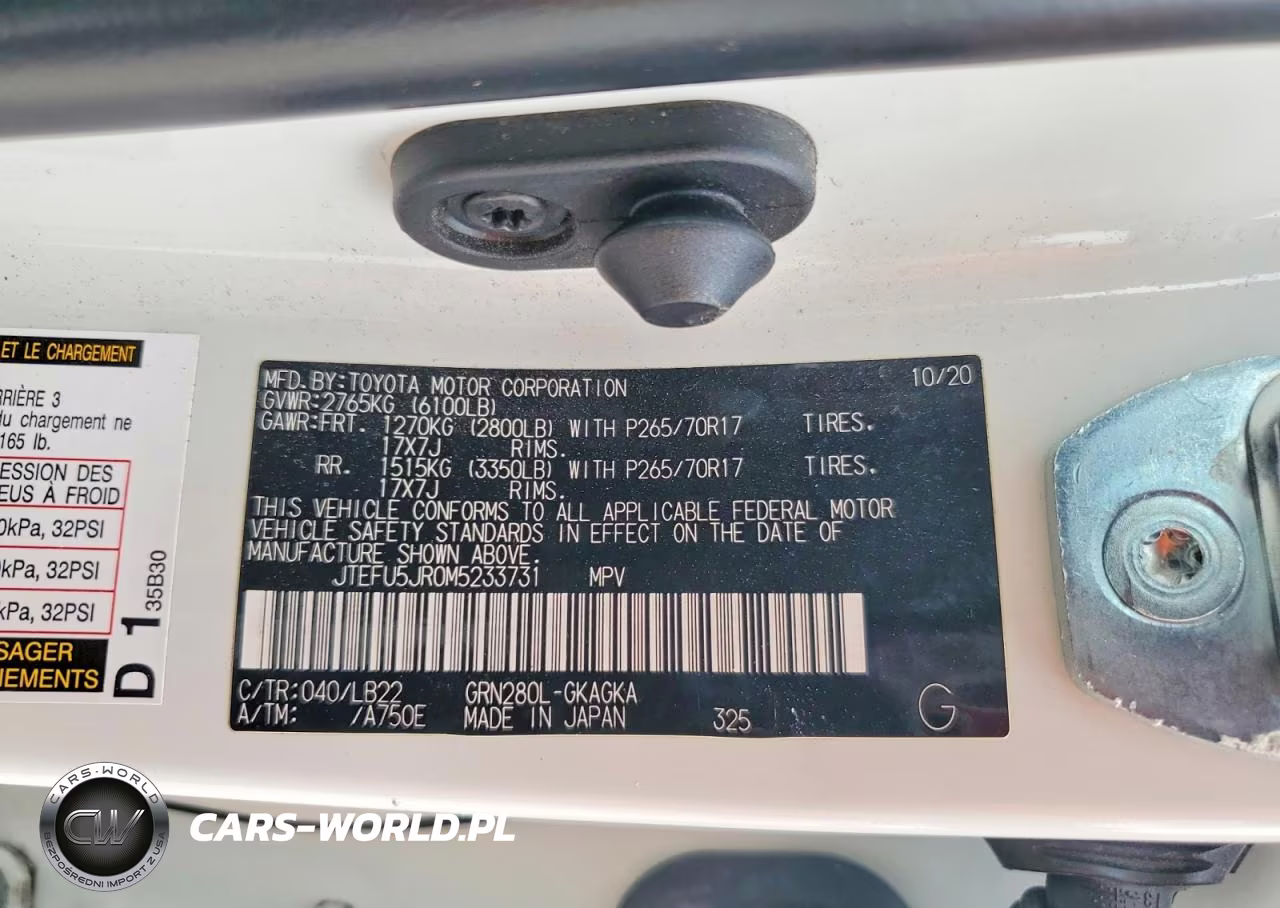 2021 Toyota 4Runner Sr5 Premium VIN:JTEFU5JR0M5233731 - 13