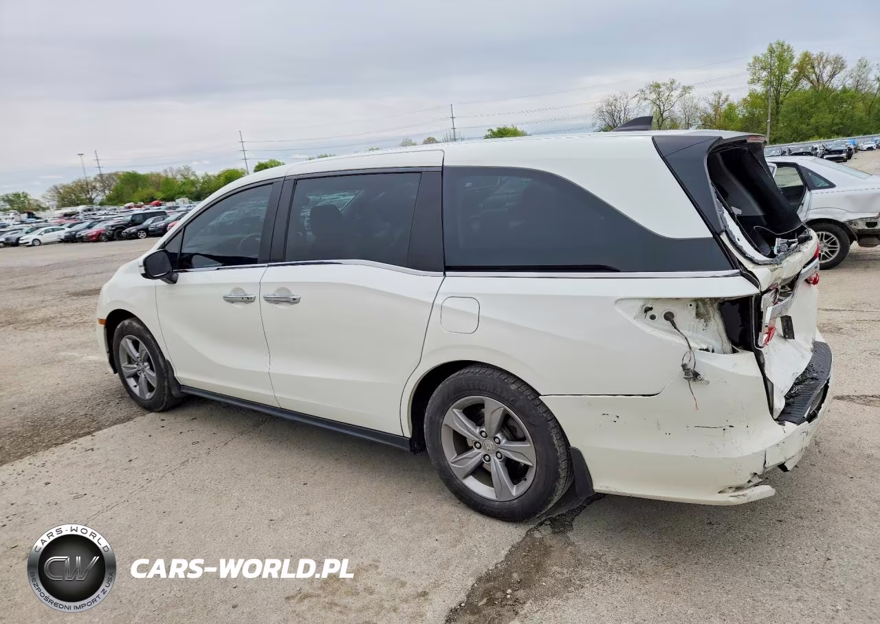 2018 Honda Odyssey Exl VIN:5FNRL6H73JB035007 - 2