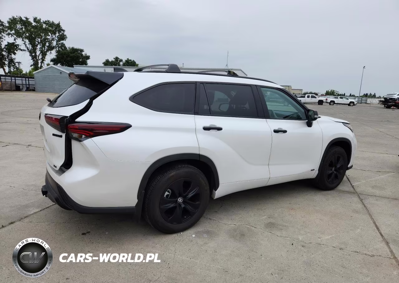 2024 Toyota Highlander Hybrid Xle Nightshade VIN:5TDKBRCHXRS642597 - 3