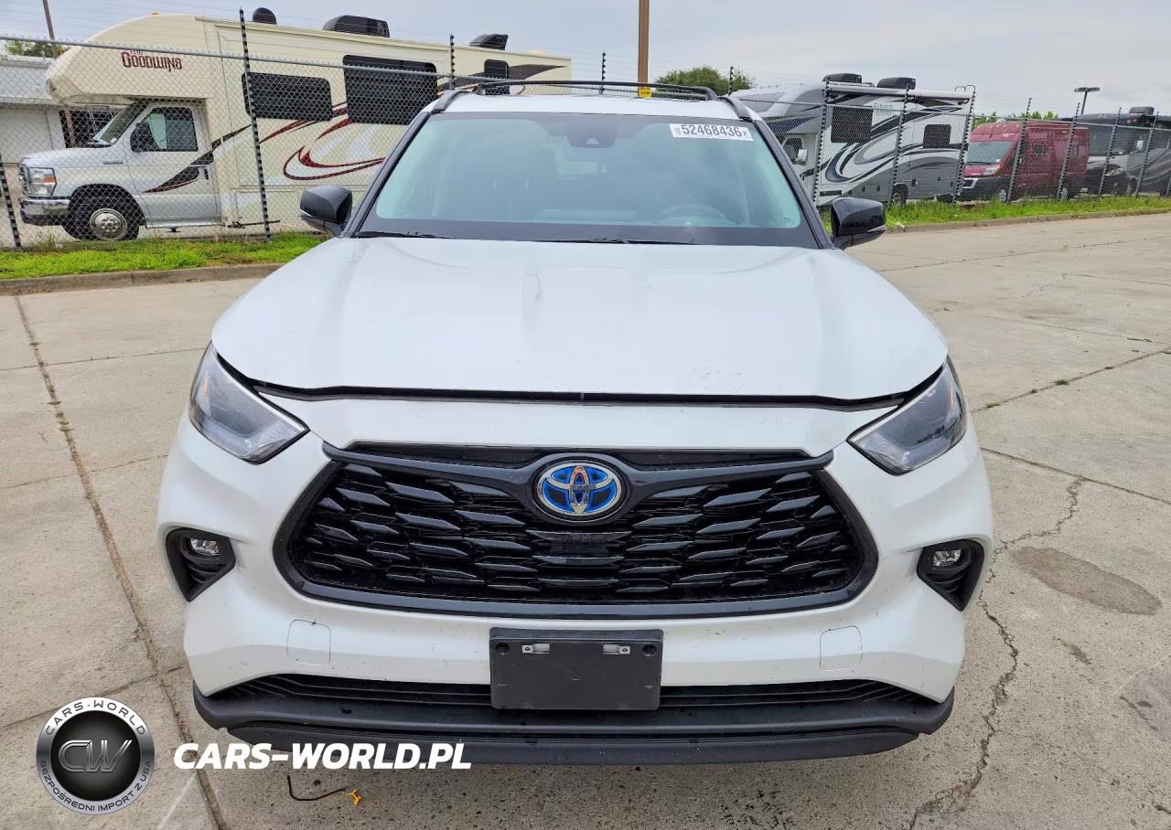 2024 Toyota Highlander Hybrid Xle Nightshade VIN:5TDKBRCHXRS642597 - 5