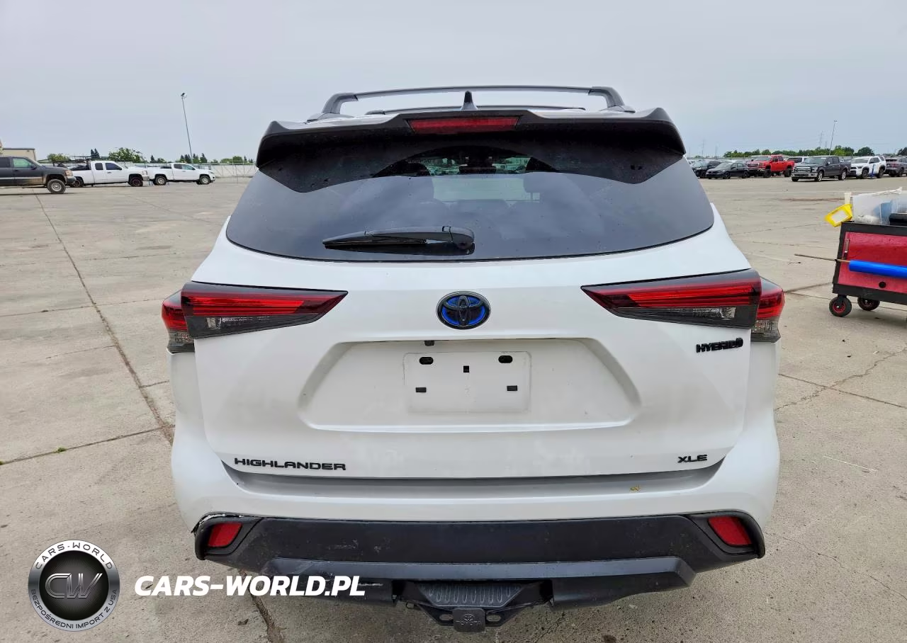2024 Toyota Highlander Hybrid Xle Nightshade VIN:5TDKBRCHXRS642597 - 6