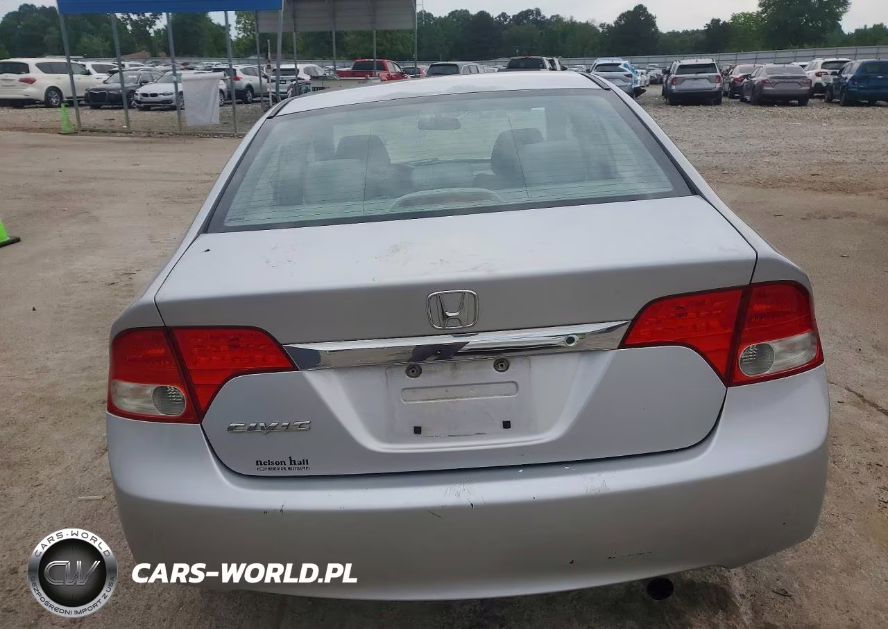 2009 Honda Civic Lx VIN:2HGFA16539H528884 - 6