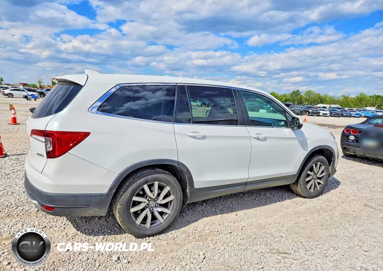 2022 Honda Pilot Exl VIN:5FNYF6H5XNB015179 - 3
