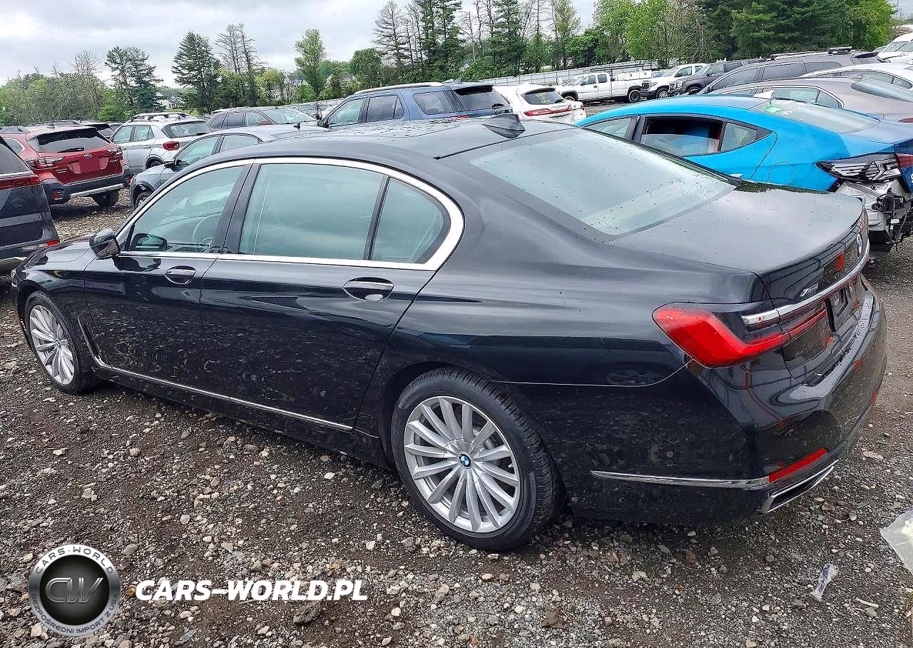 2022 BMW 740 Xi VIN:WBA7T4C0XNCH65392 - 2