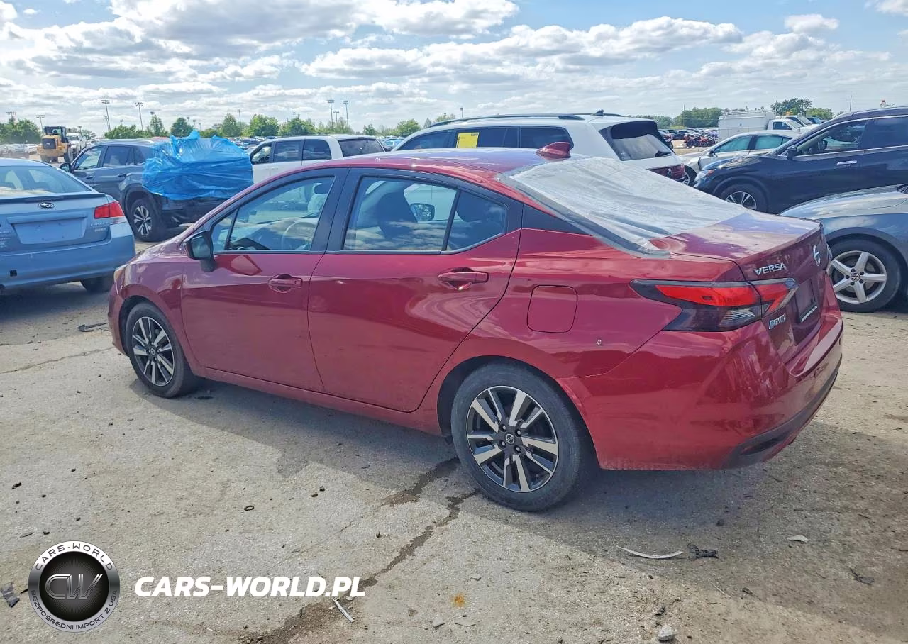 2021 Nissan Versa Sv VIN:3N1CN8EV2ML846739 - 2