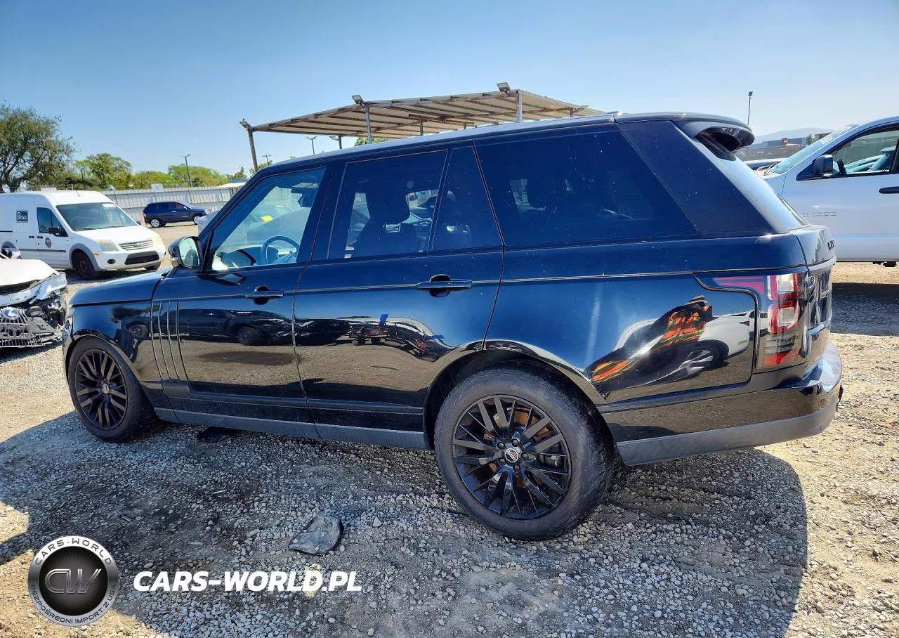 2016 Land Rover Range Rover Hse VIN:SALGS2KF0GA301578 - 2