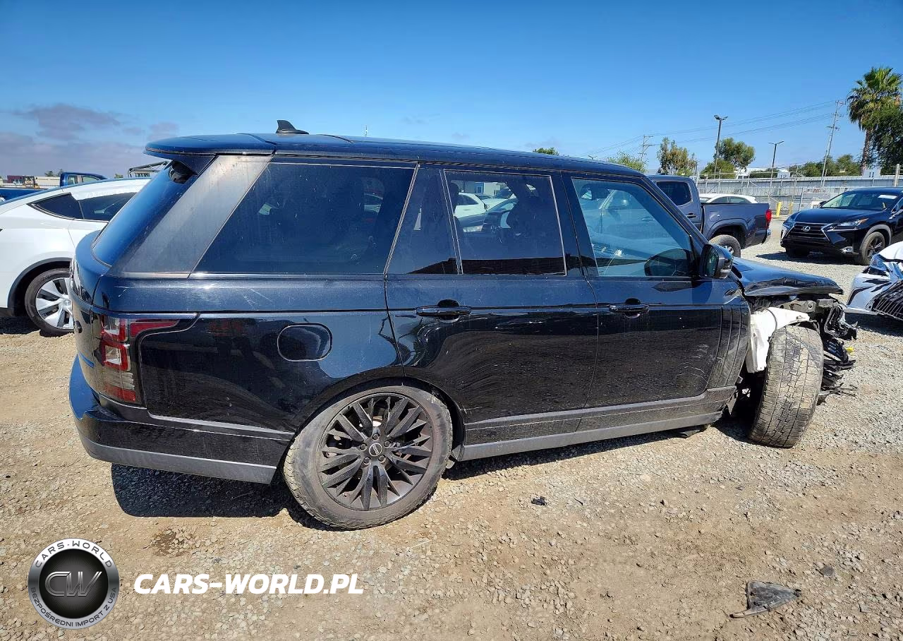 2016 Land Rover Range Rover Hse VIN:SALGS2KF0GA301578 - 3