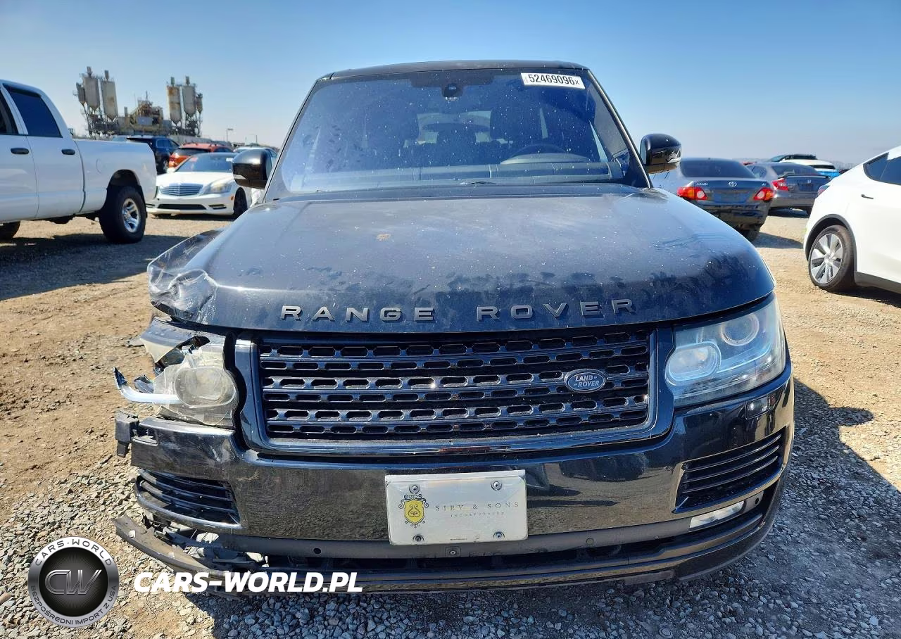 2016 Land Rover Range Rover Hse VIN:SALGS2KF0GA301578 - 5