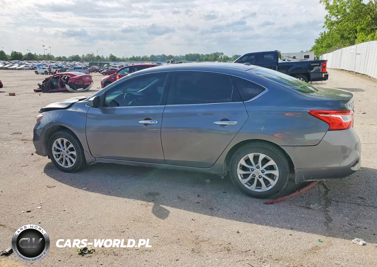 2017 Nissan Sentra Sv VIN:3N1AB7AP6HY246817 - 2