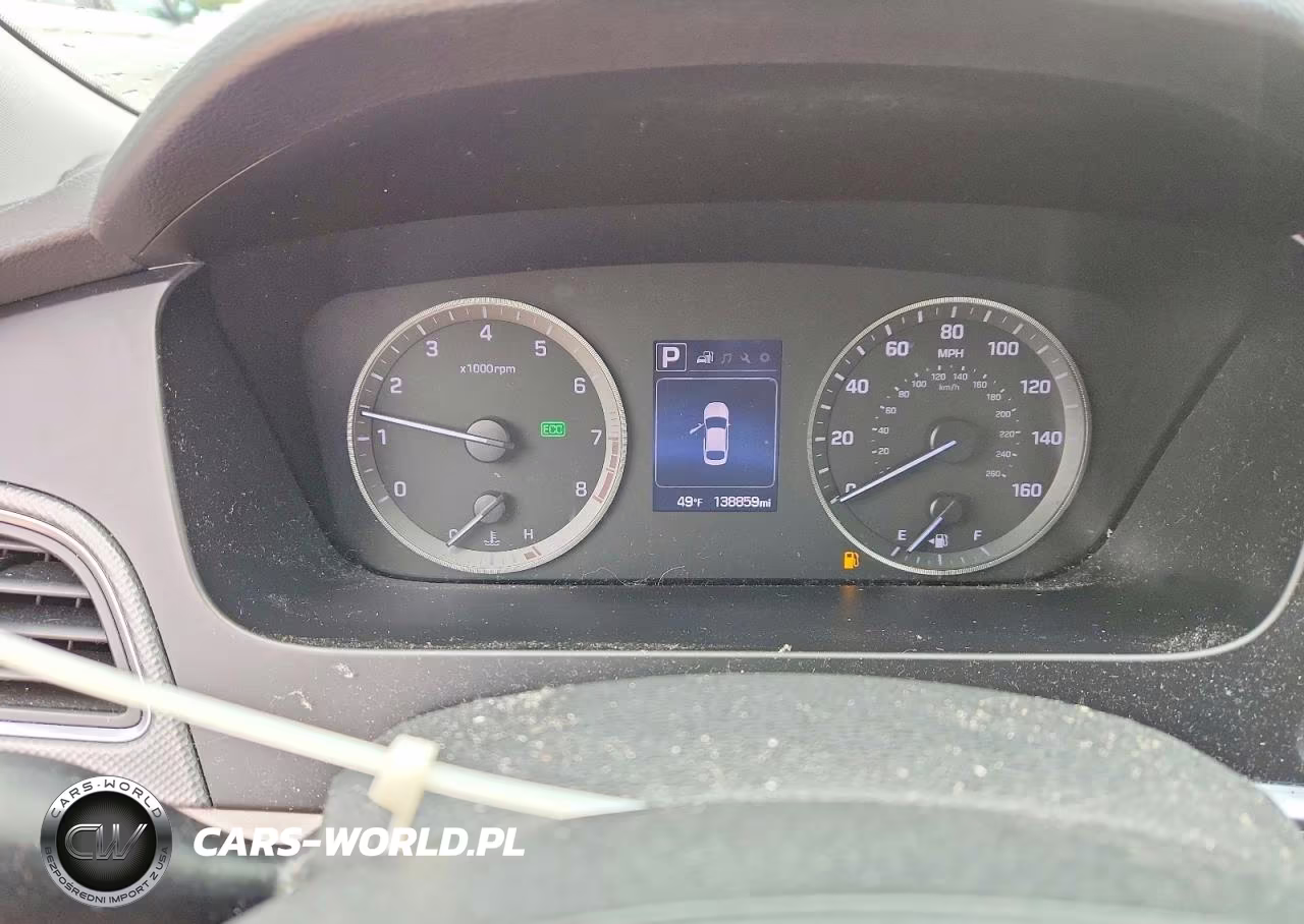 2015 Hyundai Sonata Se VIN:5NPE24AF7FH085621 - 9