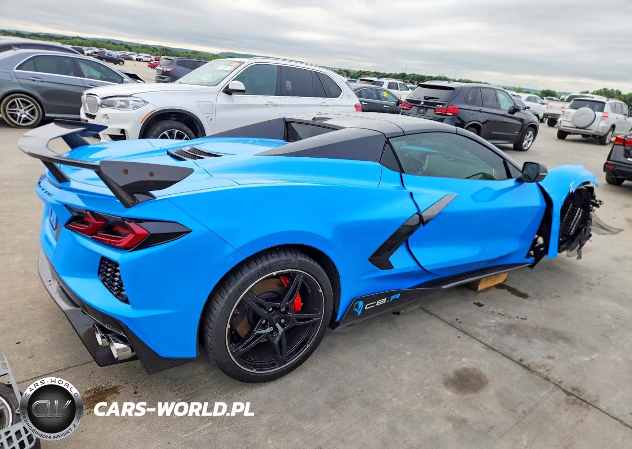 2021 Chevrolet Corvette Stingray 2Lt VIN:1G1YB3D43M5106343 - 3