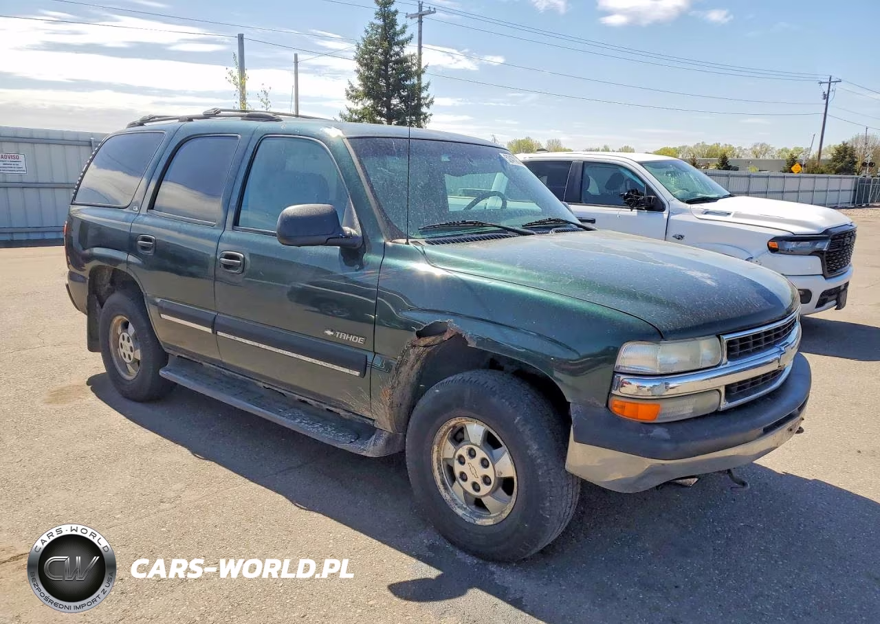 2001 Chevrolet Tahoe K1500 VIN:1GNEK13T91J184952 - 4