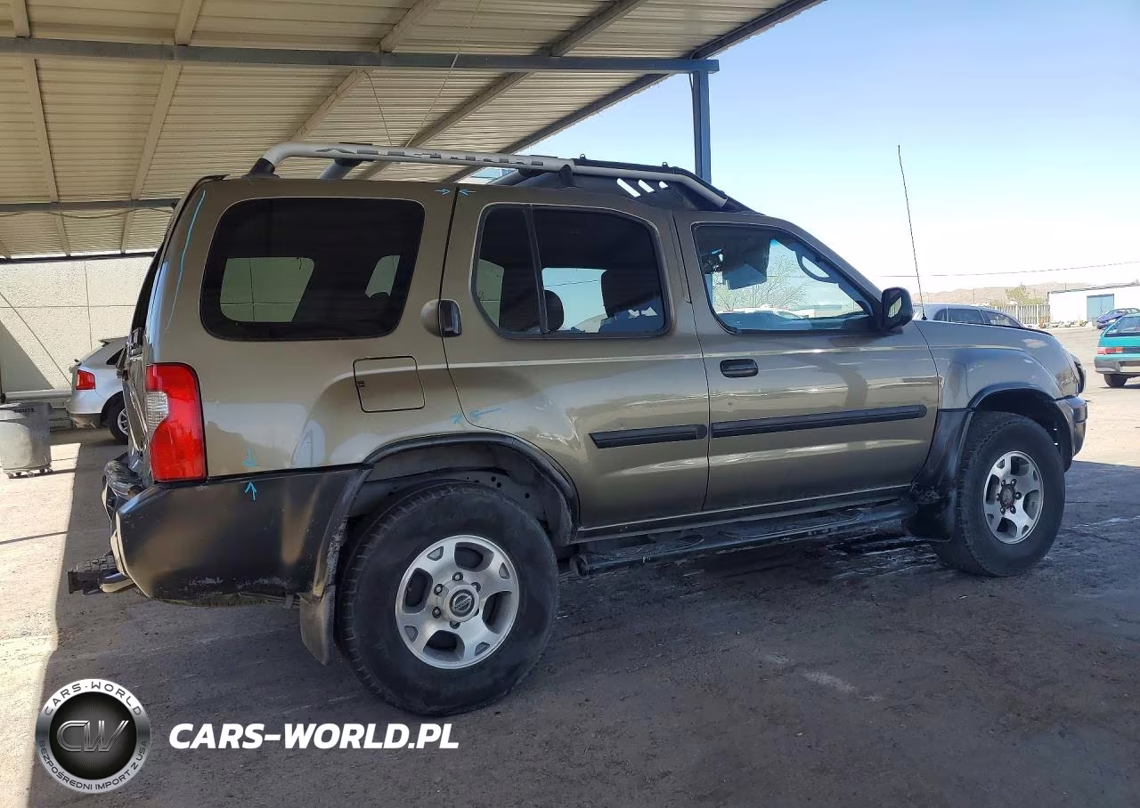 2001 Nissan Xterra Xe-V6 VIN:5N1ED28T41C589876 - 3