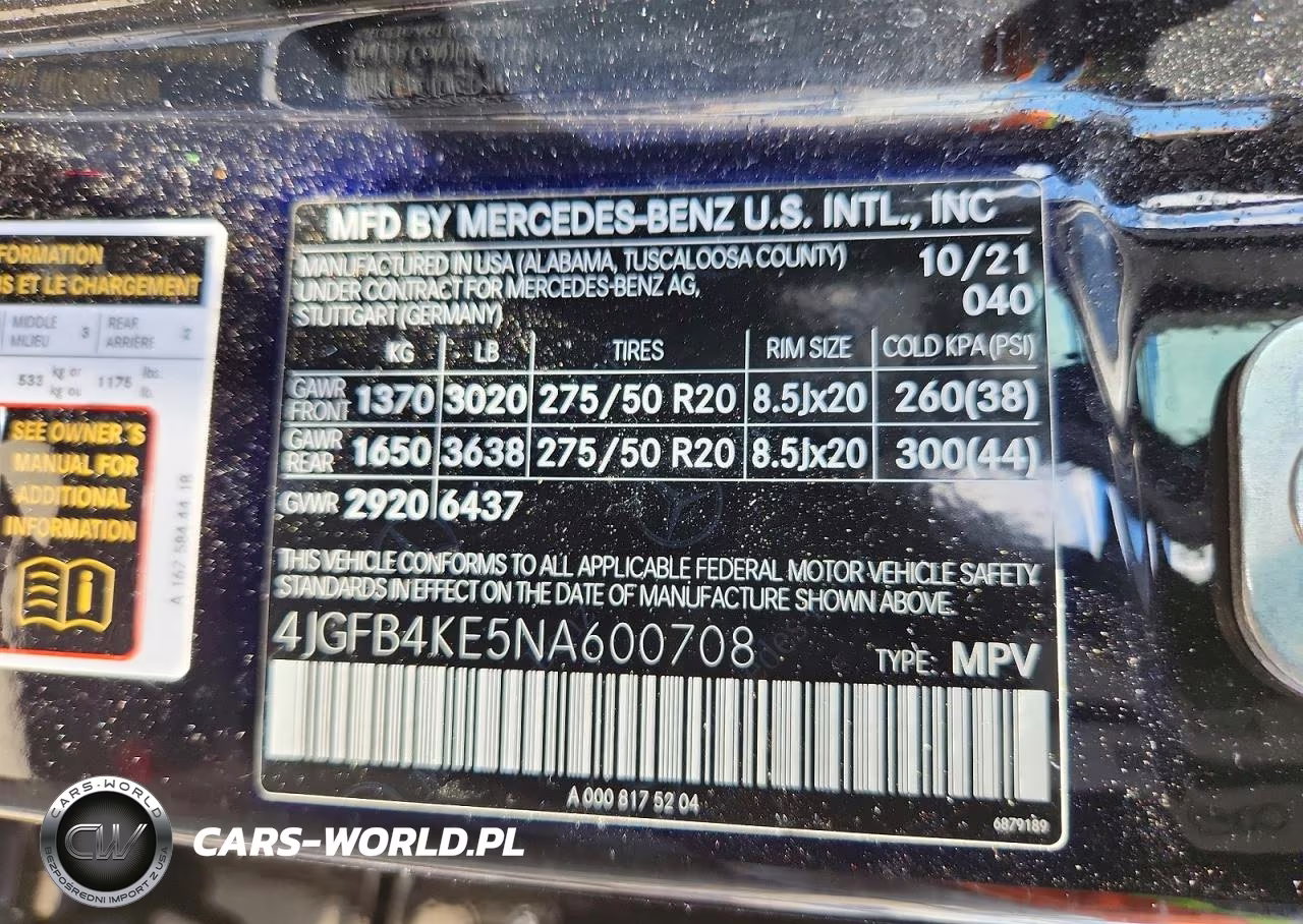 2022 Mercedes-Benz Gle 350 4Matic VIN:4JGFB4KE5NA600708 - 14