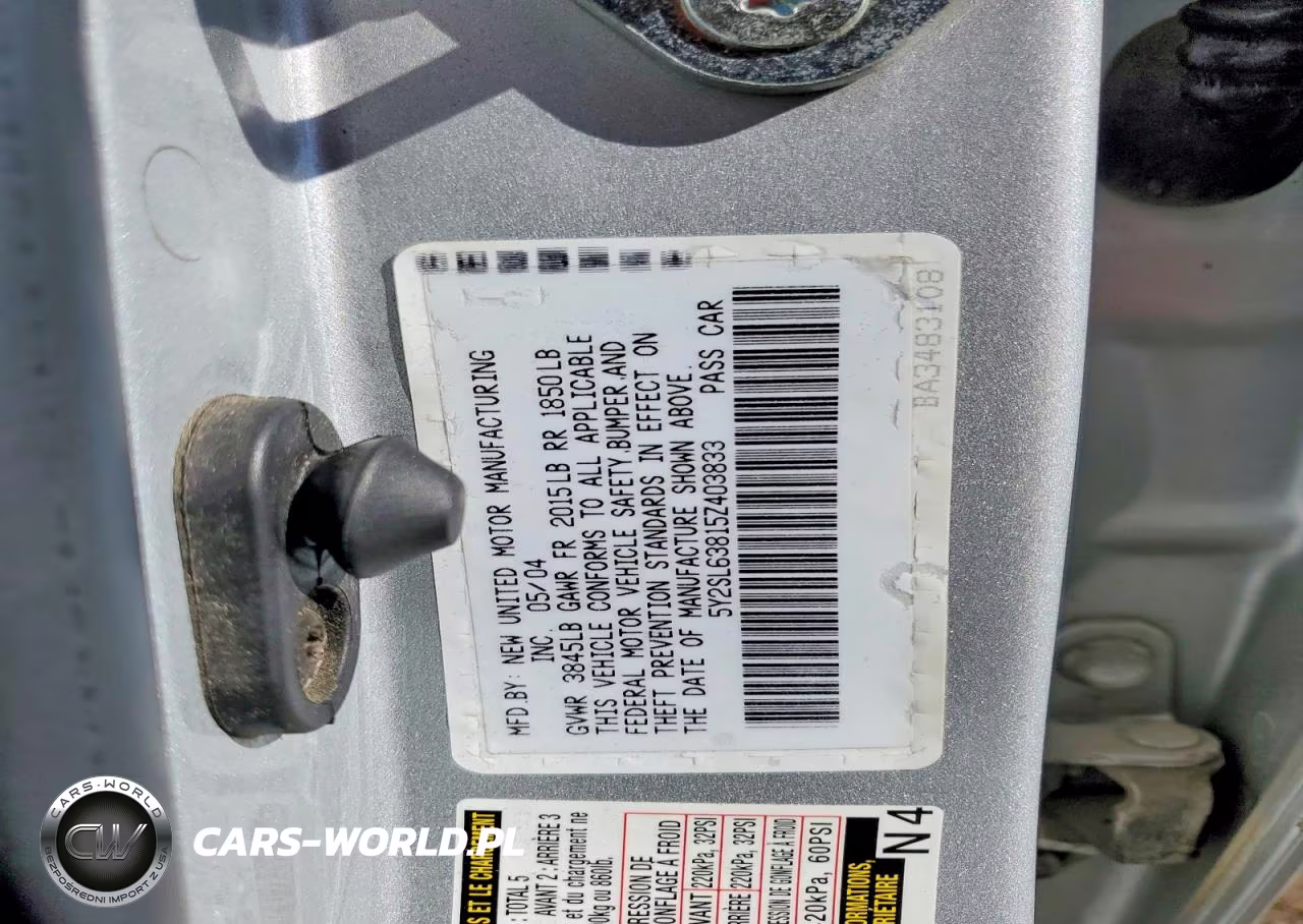 2005 Pontiac Vibe VIN:5Y2SL63815Z403833 - 12