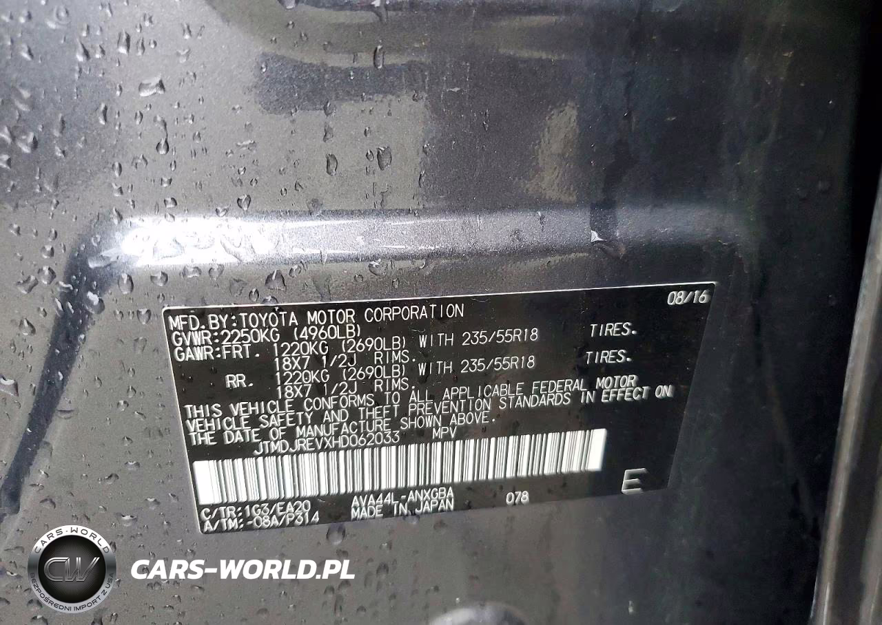 2017 Toyota Rav4 Hv Limited VIN:JTMDJREVXHD062033 - 12
