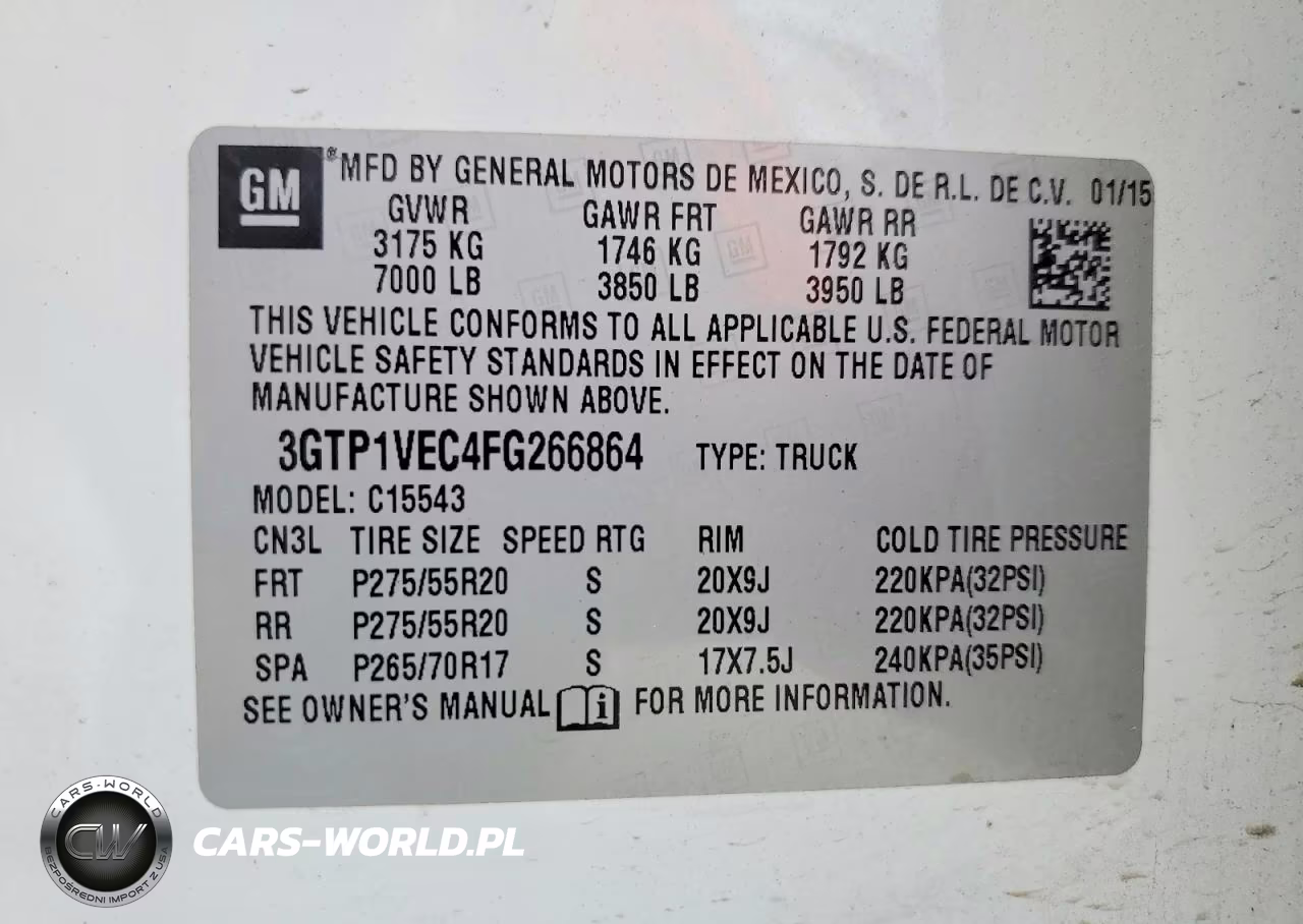 2015 GMC Sierra C1500 Slt VIN:3GTP1VEC4FG266864 - 12