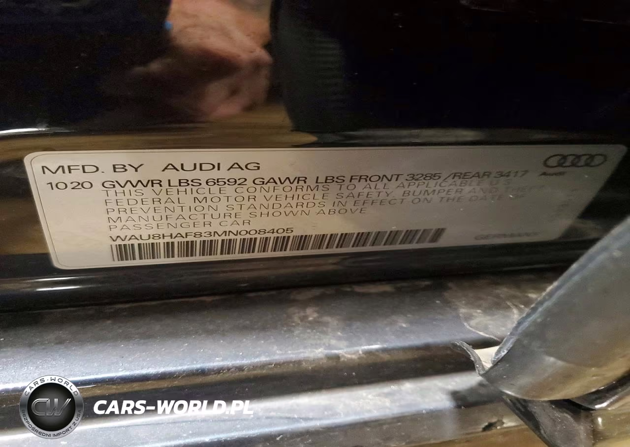 2021 Audi A8 L E VIN:WAU8HAF83MN008405 - 13