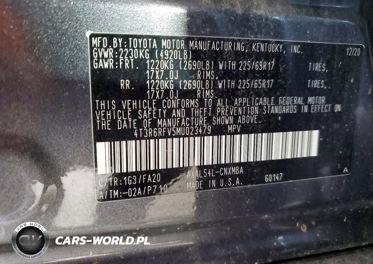 2021 Toyota Rav4 Hybrid Xle VIN:4T3R6RFV5MU023479 - 13