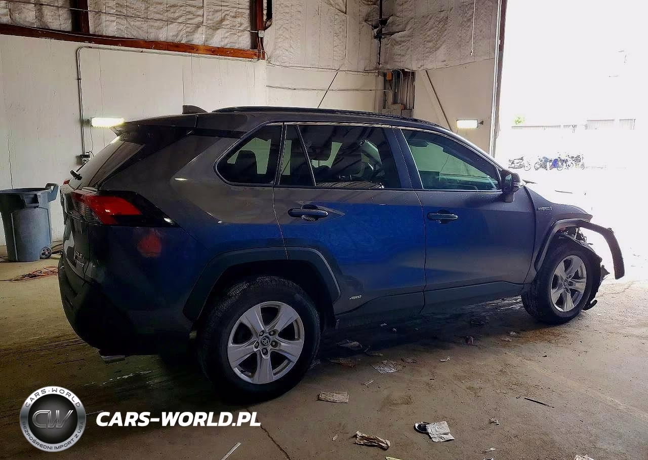 2021 Toyota Rav4 Hybrid Xle VIN:4T3R6RFV5MU023479 - 3