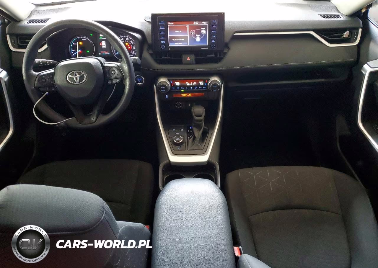 2021 Toyota Rav4 Hybrid Xle VIN:4T3R6RFV5MU023479 - 8