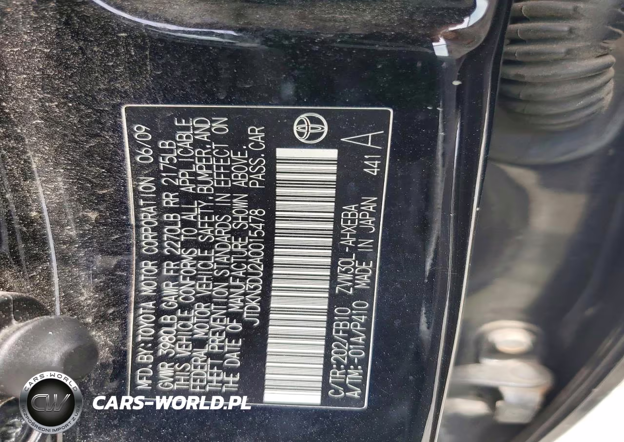 2010 Toyota Prius Iii VIN:JTDKN3DU2A0015478 - 12